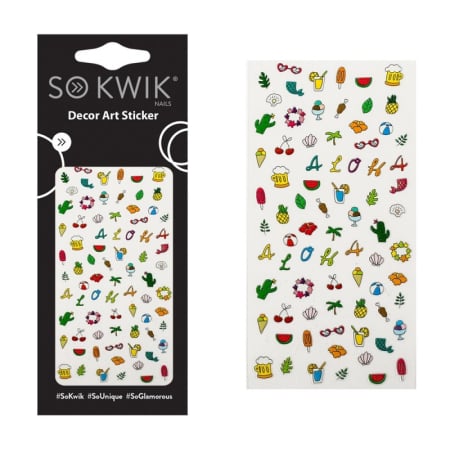 Ornamente - SoKwik - Ornamente Unghii - Nail Art Sticker - Cute 170