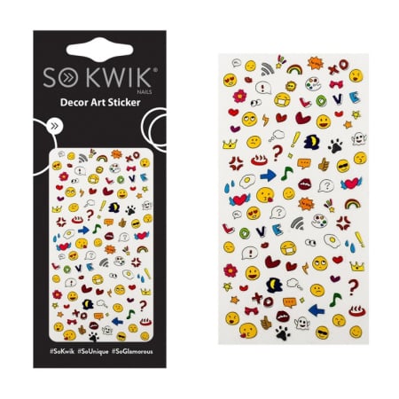 Ornamente - SoKwik - Ornamente Unghii - Nail Art Sticker - Cute 173