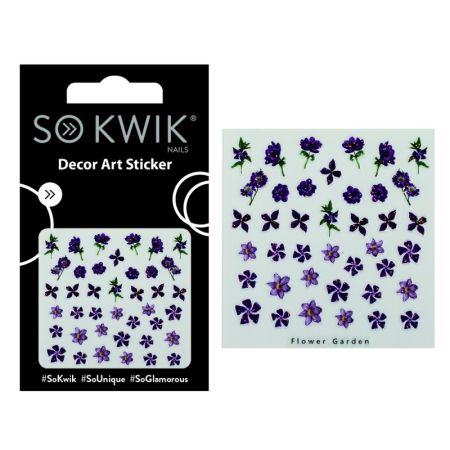 Nail Art - SoKwik - Ornamente Unghii - Nail Art Sticker - Flower 219