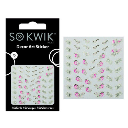 Nail Art - SoKwik - Ornamente Unghii - Nail Art Sticker - Flower 239