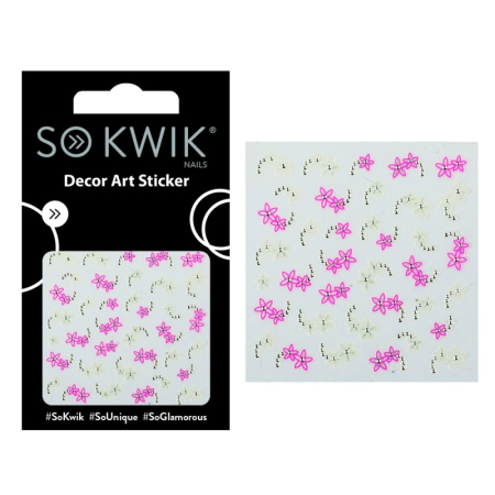 Nail Art - SoKwik - Ornamente Unghii - Nail Art Sticker - Flower 240
