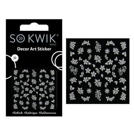 Nail Art - SoKwik - Ornamente Unghii - Nail Art Sticker - Flower 245
