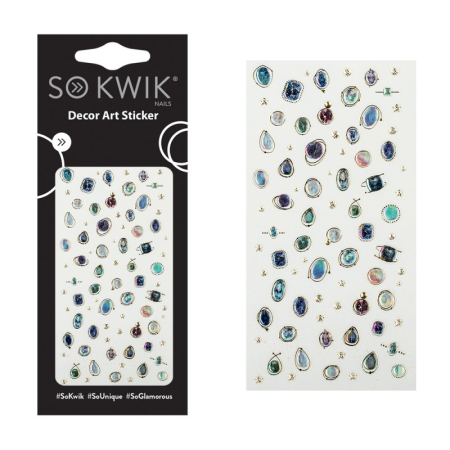 Ornamente - SoKwik - Ornamente Unghii - Nail Art Sticker - Jewel 178