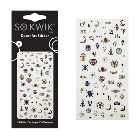 Ornamente - SoKwik - Ornamente Unghii - Nail Art Sticker - Jewel 179