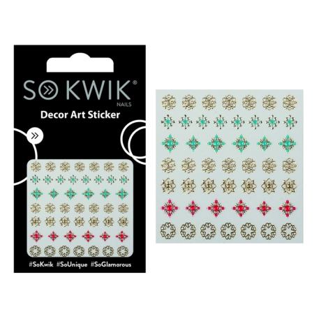 Nail Art - SoKwik - Ornamente Unghii - Nail Art Sticker - Jewel 252
