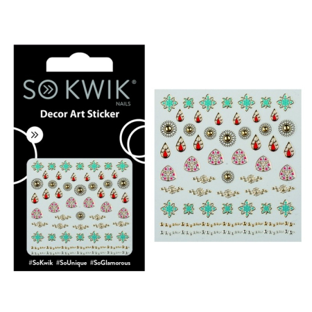 Nail Art - SoKwik - Ornamente Unghii - Nail Art Sticker - Jewel 253