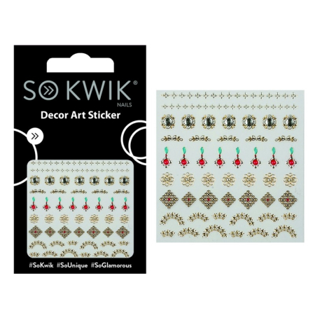 Nail Art - SoKwik - Ornamente Unghii - Nail Art Sticker - Jewel 255