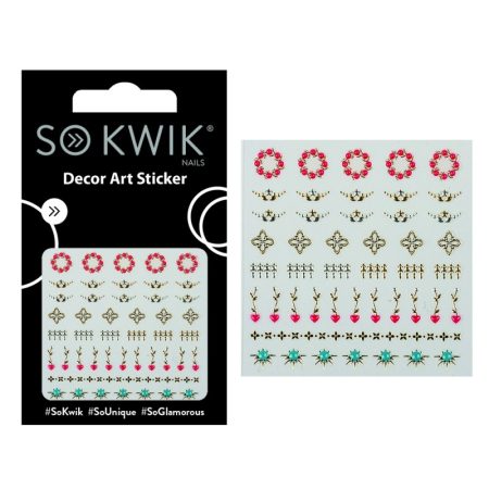 Nail Art - SoKwik - Ornamente Unghii - Nail Art Sticker - Jewel 259