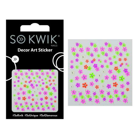 Nail Art - SoKwik - Ornamente Unghii - Nail Art Sticker - Neon 229
