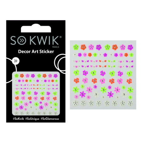 Nail Art - SoKwik - Ornamente Unghii - Nail Art Sticker - Neon 231