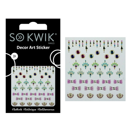 Nail Art - SoKwik - Ornamente Unghii - Nail Art Sticker - Vivid 200