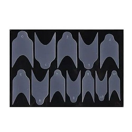 Accesorii - SoKwik Easy Extension Silicon Pads - Paduri de silicon reutilizabile pentru extensii (12marimi)