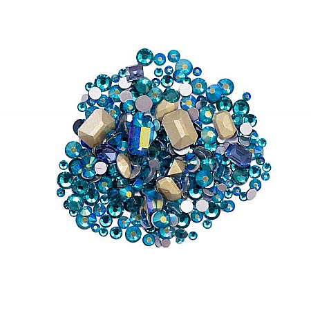 Ornamente - SoKwik - Mix Strasuri Turquoise 06