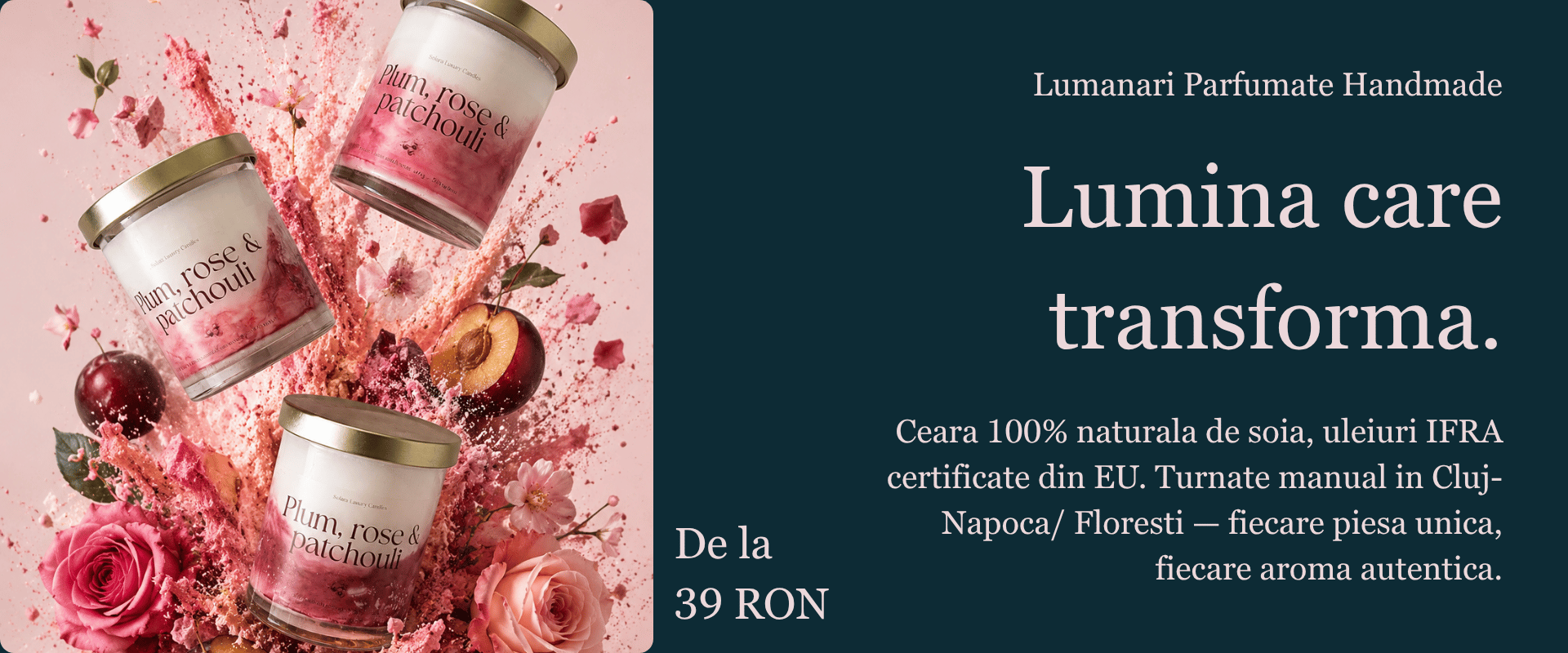 Lumanari parfumate
