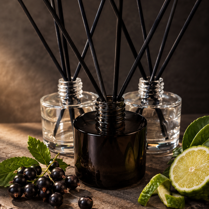 Difuzor de Cameră cu Bețișoare AVENTUS – coacaze negre, bergamota, mere | 100 ml [2]