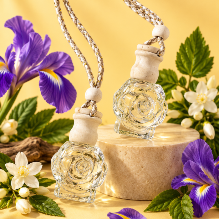Odorizant auto natural fructe aronia si seminte de canepa 12ml recipient mic elegant, uleiuri IFRA, Solara Candles Cluj-Napoca [2]