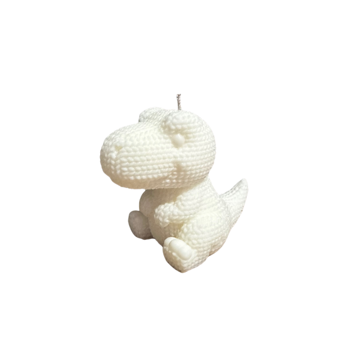 Lumanari parfumate in recipient de sticla cu bujor alb decorat cu auriu [6]