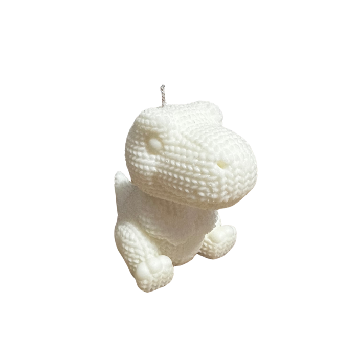 Lumanari parfumate in recipient de sticla cu bujor alb decorat cu auriu [5]