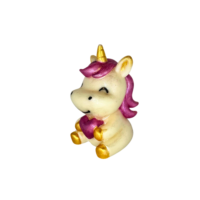 Lumanari parfumate in recipient de sticla cu bujor alb decorat cu auriu [4]