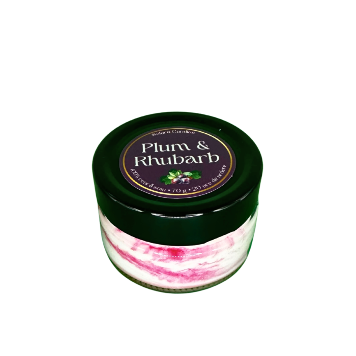 Lumanare parfumata din ceara de soia intr-un recipient de borcan cu capac negru [2]