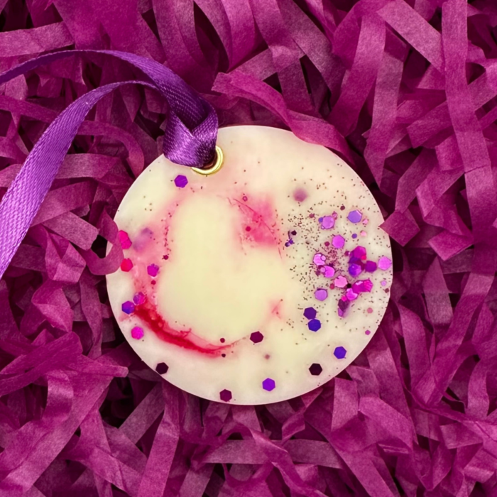 PLUM & RHUBARB, Odorizant de dulap din ceară naturală de soia, 100% naturala, Solara Candles [3]