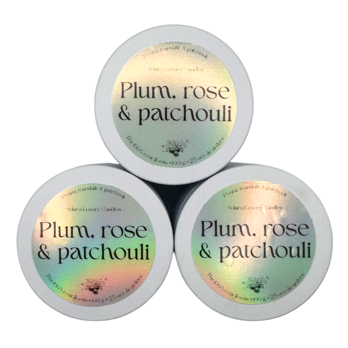 Lumanare parfumata din ceara de soia intr-un recipient metalic alb mat [4]