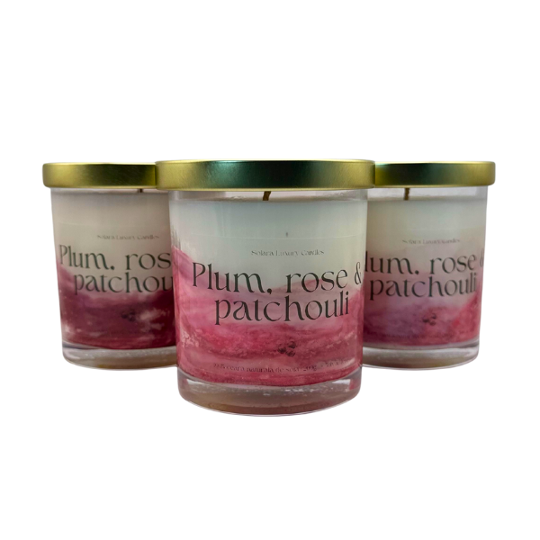 Lumanare parfumata din ceara de soia intr-un de sticla transparenta [6]