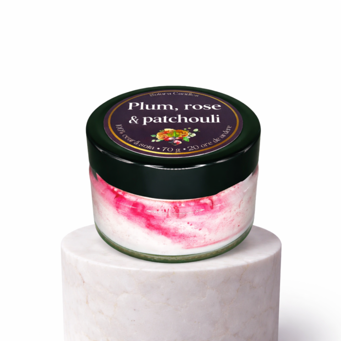 Lumanare parfumata din ceara de soia intr-un recipient de borcan de sticla [2]