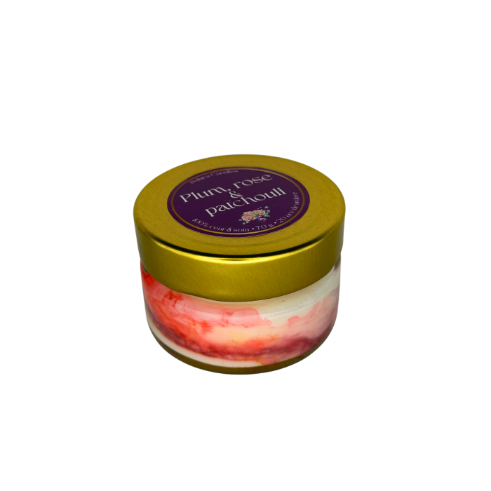 Lumanare parfumata din ceara de soia intr-un recipient de borcan de sticla [2]