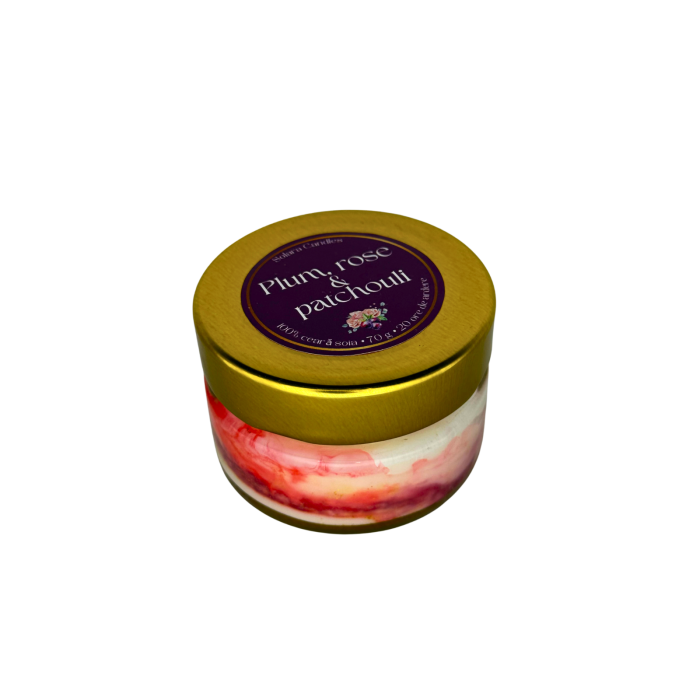 Lumanare parfumata din ceara de soia intr-un recipient de borcan de sticla [3]