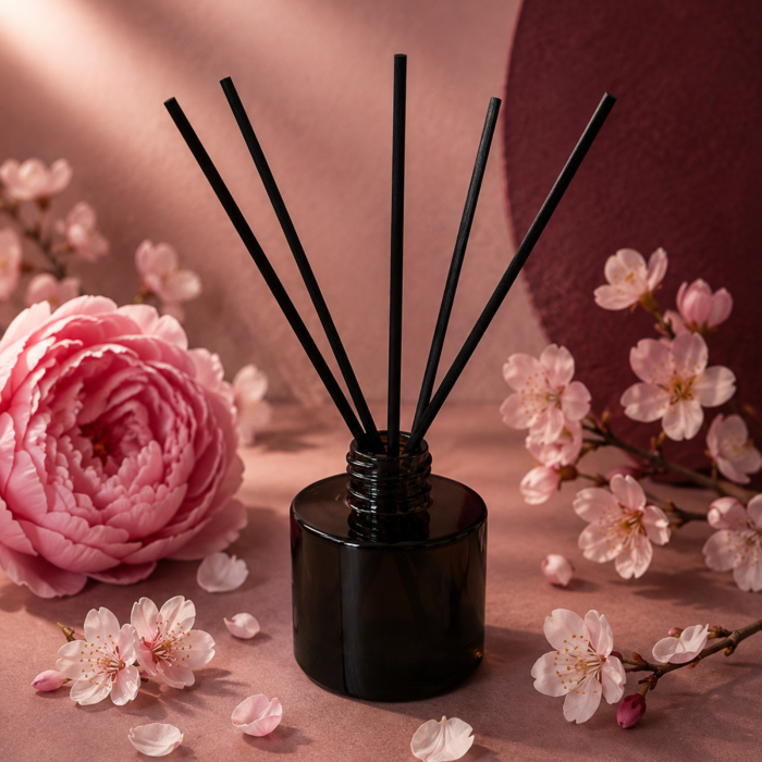 Difuzor de Cameră cu Bețișoare Powdered Petals – Flori de Cireș & Bujor | 100 ml [2]