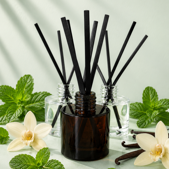 Difuzor de Cameră cu Bețișoare Vanilla Frost – Mentă & Vanilie | 100 ml [2]
