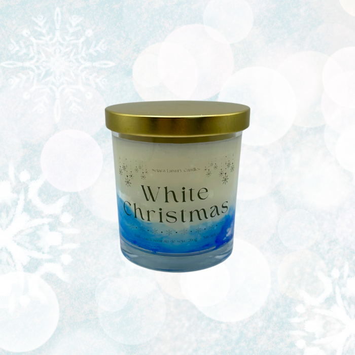 Lumanare parfumata din ceara de soia intr-un recipient de sticla transparenta [2]