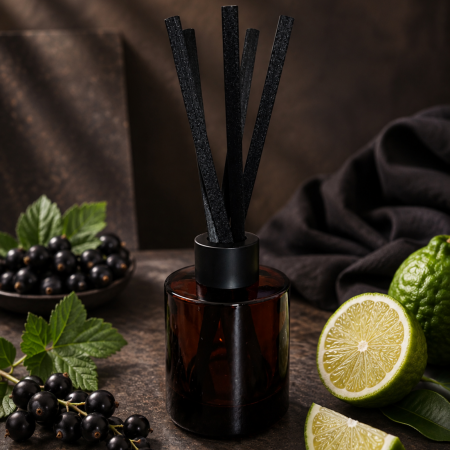 Odorizante de camera - Difuzor de Cameră cu Bețișoare AVENTUS – coacaze negre, bergamota, mere | 100 ml