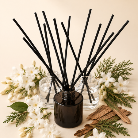 Odorizante - Difuzor de Cameră cu Bețișoare Bloom & Bark – Lemn de Cedru & Iasomie | 100 ml