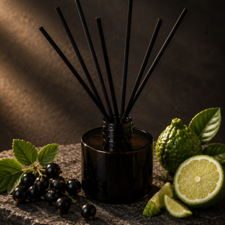 Odorizante de camera - Difuzor de Cameră cu Bețișoare AVENTUS – coacaze negre, bergamota, mere | 100 ml