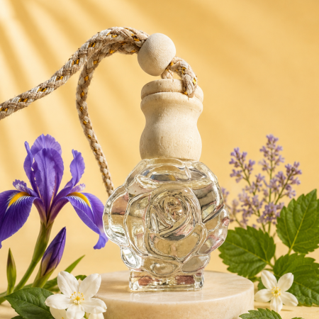 Odorizante - Odorizant auto natural fructe aronia si seminte de canepa 12ml recipient mic elegant, uleiuri IFRA, Solara Candles Cluj-Napoca