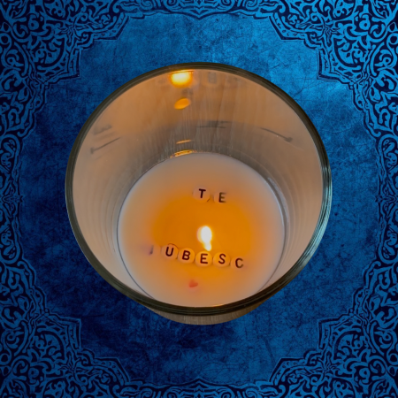 Accesorii decorative - Lumanare cu mesaj personalizat 150g