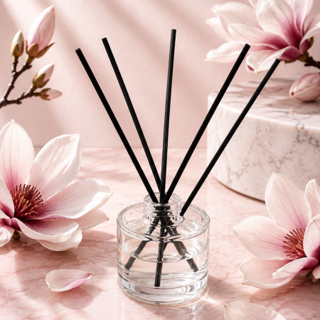 Odorizante - Difuzor de Cameră cu Bețișoare Romantic Magnolia – Aromă Florală & Fructată | 100 ml