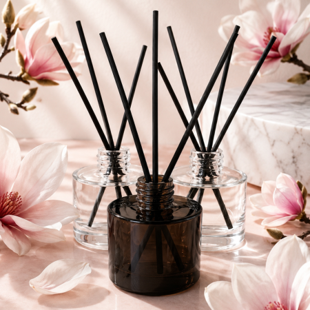 Odorizante de camera - Difuzor de Cameră cu Bețișoare Romantic Magnolia – Aromă Florală & Fructată | 100 ml