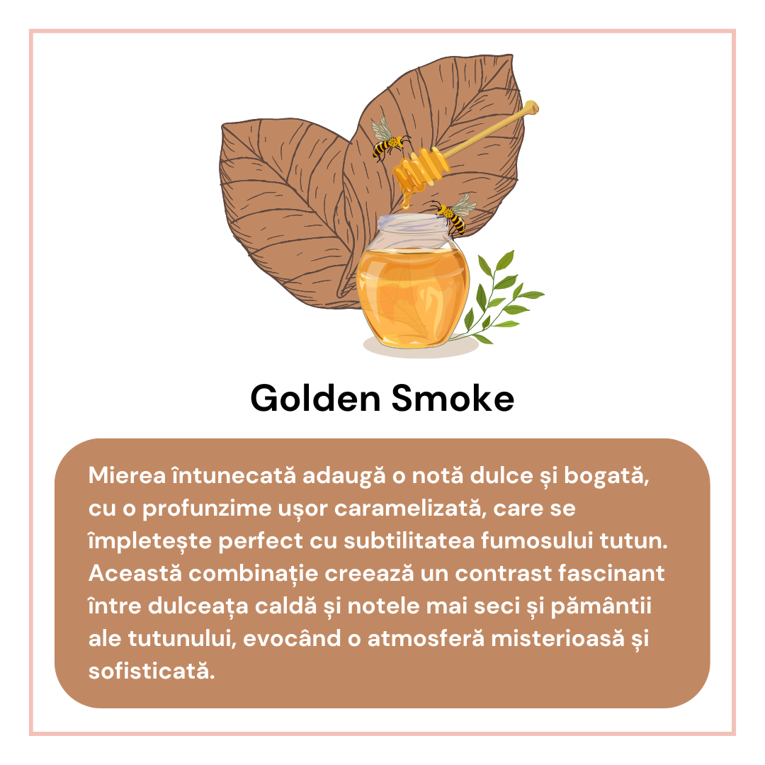 Golden smoke