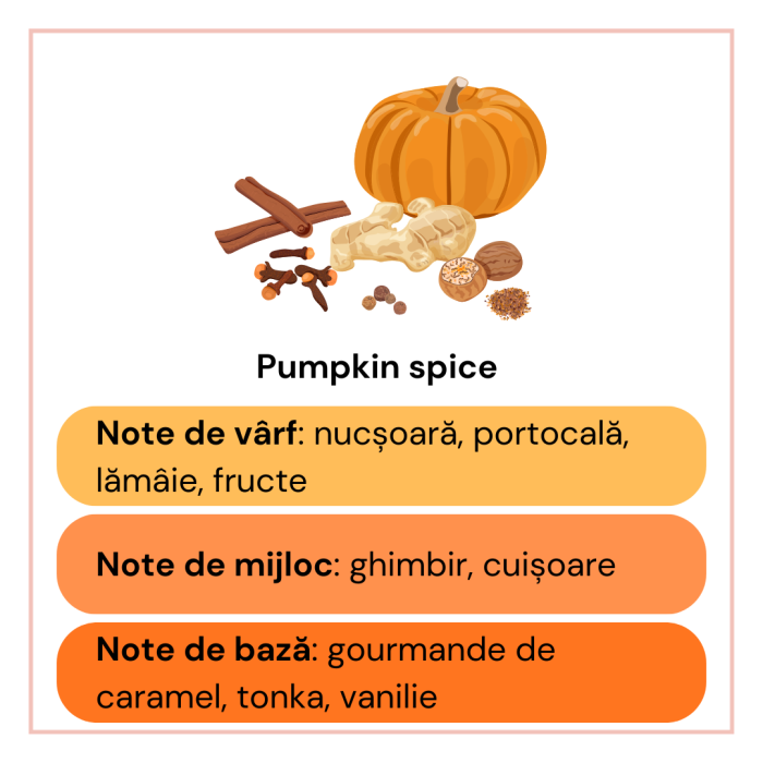 Lumanare parfumata Pumpkin Spice 180g, scortisoara dovleac mirodenii, ceara soia naturala, Solara Candles [4]