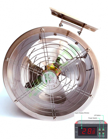 Ventilatie si aerisire - Ventilatoar cu pornire automata in functie de temperatura