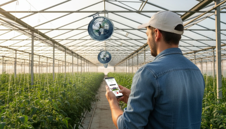 Ventilatie si aerisire - Ventilatoar destratificare aer sera solar