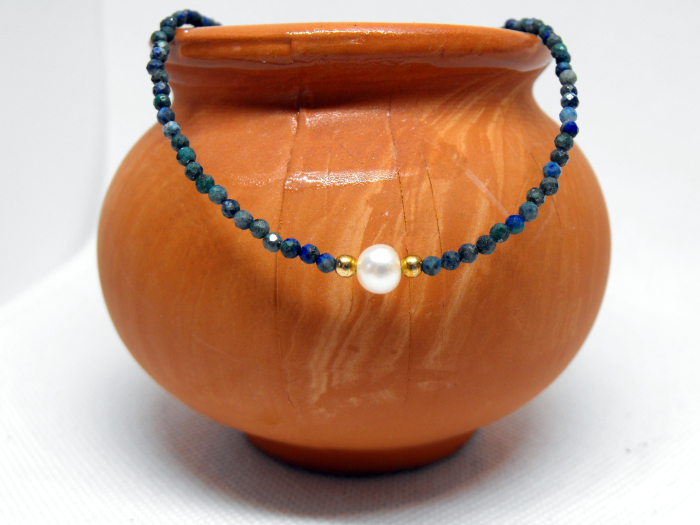 colier crisocol si perla alba [3]