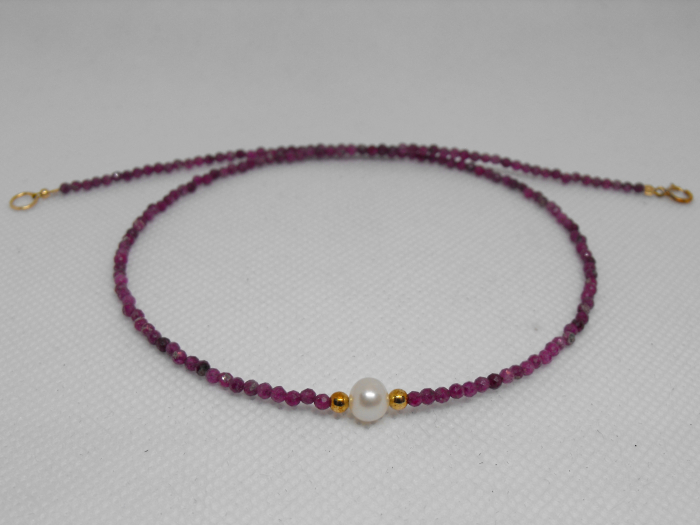 colier din rubin si perla [4]