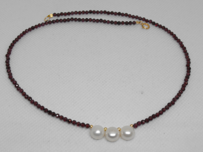 colier granat si perle [2]