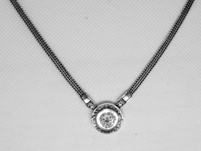 COLIER CU CZ ALB [4]