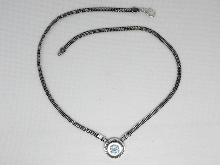 COLIER CU CZ ALB [6]