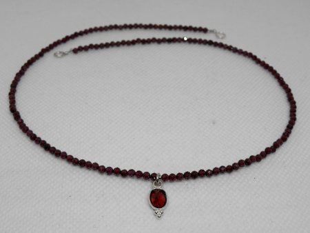 colier granat cu pandant granat [1]